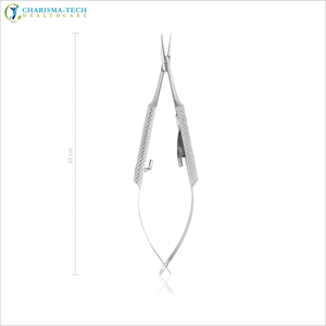 CHARISMATECH Pinzas Portaagujas Micro Barraquer-Troutman Premium de Acero Inoxidable para Microcirugía Oftálmica - Product Image 3