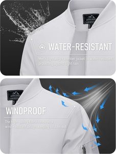 Vestes de randonnée coupe-vent thermiques, vêtements de chasse, polaire, coupe-vent, veste softshell d'hiver, combinaison tactique pour homme, sublimation 2026 - Product Image 4