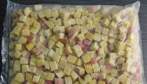 Fabricant de pâte de patate douce violette de Dak Lak IQF Chunks patate douce Angle de haute qualité - Product Image 3