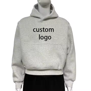 Sweat à capuche premium pour homme grande taille 100% coton anti-plis en molleton streetwear coupe oversize impression logo personnalisée vente en gros - Product Image 3