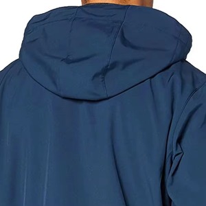 Chaqueta Softshell Azul para Hombre con Capucha, Bolsillos con Cremallera, Impermeable, para Invierno y Actividades al Aire Libre, Corte Regular - Product Image 4