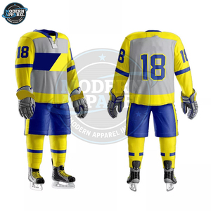 Uniforme de hockey au design unique, grande taille, uniforme de hockey sur glace personnalisé pour hommes, nouveaux uniformes de hockey sur glace de haute qualité en gros - Product Image 6