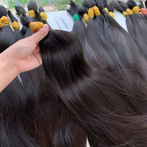 Extensions de cheveux humains vietnamiens 100 % naturels les plus vendues – Produit de beauté époustouflant pour femmes, pointes de cheveux super double drawn - Product Image 1