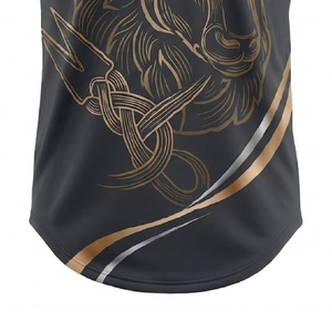 Polo personnalisé pour la tonte des moutons avec design à longue queue, impression par sublimation, fabrication OEM de haute qualité - Product Image 4
