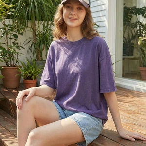 Chemise boutonnée vintage ajustée pour femme, 100 % coton écologique, motif uni ou à motifs, idéale pour le travail et le bureau, collection été - Product Image 1