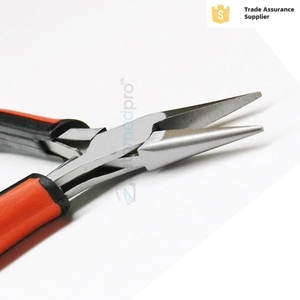 Alicates de Punta Fina de Acero Inoxidable de Alta Calidad con Mango Ergonómico y Doble Resorte, Herramienta para Joyería OEM - Product Image 2