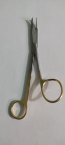 Mini soporte de aguja TC Gillies para instrumentos quirúrgicos, pinzas de aguja Gillies de alta calidad, agarre suave, calidad superior - Product Image 5