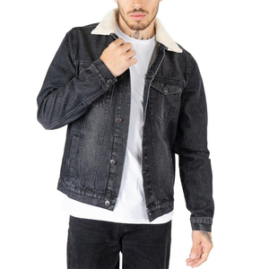 Veste en jean en coton de qualité supérieure pour hommes, fabricant OEM ODM, veste en jean vintage, étiquette privée personnalisée, fournisseur en gros - Product Image 1