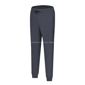 Pantalones informales para correr para hombre, pantalones transpirables de poliéster de secado rápido para correr en el gimnasio con bolsillo, estampado de logotipo personalizado - Product Image 2
