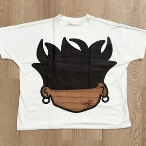 Camisetas Gráficas Extra Grandes y Cortas para Hombre, Camiseta de Secado Rápido para Hombre, Algodón, Impresión DTG, Ropa Urbana Personalizada, Camiseta al por Mayor - Product Image 2