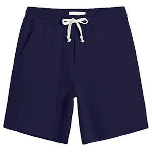 Shorts de sport pour hommes en coton biologique respirant, molleton bouclette technique, écologique, coupe-vent, séchage rapide, taille mi-haute, taille personnalisée - Product Image 4