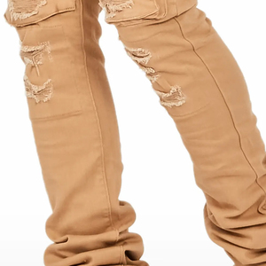 Pantalones Vaqueros de Moda, Diseño Sólido, Ligeros, Cómodos, de Algodón Elástico, de Alta Calidad - Product Image 6