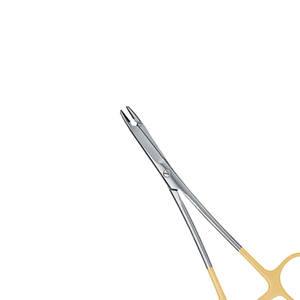 Olsen Hegar Perma Sharp Needle <b>Holder</b> Scissors 14 cm Surgical Dental Instrument Stainless Steel Precision Suturing Kit - Product Image 5