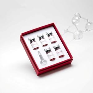 Potenciador de Hidratación Cutánea Estético, Péptidos, Ácido Hialurónico, Complejo Multiactivo Líquido, Set en Caja para una Piel Elástica y Radiante - Product Image 4