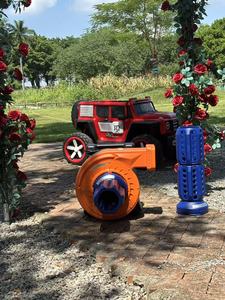 Château gonflable de cowboy - Utilisation commerciale en extérieur, matériau PVC - Product Image 4