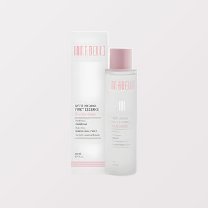 Suero facial coreano Inabelro Deep Hydro First Essence 200ml, suero para el cuidado de la piel, suero coreano, suero facial. - Product Image 3