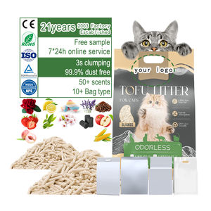 Mbiby Factory Premium Strips 6L Natural Organic Clumping Mineral Cat <span class=keywords><strong>Litter</strong></span> OEM/ODM Tofu Cat <span class=keywords><strong>Litter</strong></span> Suministros de limpieza en blanco - Product Image 1