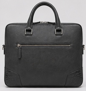 Sac Messager pour Ordinateur Portable en Cuir Véritable Gravs pour Homme - Léger, Durable, Luxe, Fermeture Éclair, Haute Qualité - Product Image 5