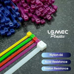 Attaches de câble différentes tailles 100mm à 300mm Nylon 66 autobloquant et anti-UV personnalisé pour OEM - Product Image 3