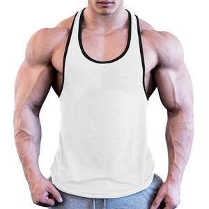 Clothing Manufacturer Wholesale Custom Men Tank Top Breathable Workout Sleeveless Gym Workout Fitness Men's Tank Tops 2026 - Product Image 1