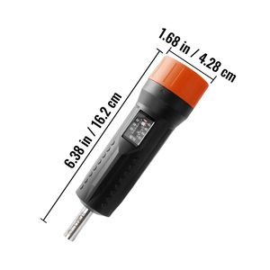 Set di chiavi dinamometriche da 1/4 di pollice con gamma di regolazione da 10-70 in-lbs e incrementi di 1 in-lb per applicazioni di avvitamento - Product Image 6