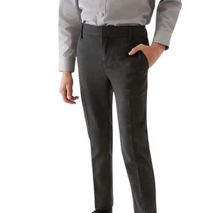 Uniforme Escolar Formal para Niños, Camisa Blanca de Manga Larga, Pantalones Oscuros, Ropa Personalizada para Estudiantes para el Aula y Eventos - Product Image 2
