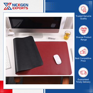 Alfombrilla de Ratón para Juegos de Cuero PU Antideslizante, Resistente al Agua, de Alta Durabilidad y Calidad Superior, Última Llegada de Stock, India - Product Image 3