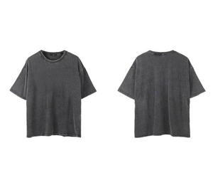 Camiseta de Yoga Personalizada para Mujer, Ligera, Transpirable, Ajustada, de Manga Corta, con Apliques y Acabado Lavado - Product Image 6