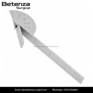 Goniomètre de Polk gradué en acier inoxydable, manuel, 10 cm/14 cm, pour usage en chirurgie plastique - Product Image 3