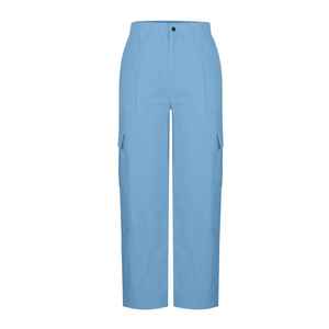 Women Mid <b>Waist</b> Cargo <b>Jeans</b> Loose Fit Cargo Pants XL Size Multi Pocket Three-Dimensional Pocket Casual Streetwear Trousers - Product Image 5