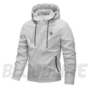 BLOODLINE INTERNATIONAL Men's Color Blocking <b>Waterproof</b> Breathable Windproof Eco-Friendly Quick Dry Puffer <b>Jacket</b> Zipper Closure - Product Image 4