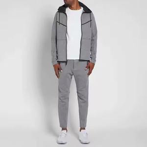 Ensemble de survêtement 100 % coton respirant pour homme, personnalisable avec logo, confortable, haute qualité 2026 - Product Image 3