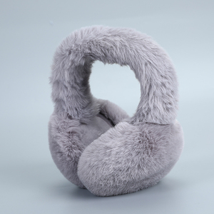 Cache-oreilles d'hiver doux et moelleux pour femmes, cache-oreilles chauds en fausse fourrure, coupe-vent, pour l'extérieur, par temps froid, cache-oreilles tendance - Product Image 5
