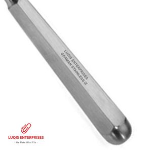 Afilador de cartílagos Dingman curvo, instrumento quirúrgico ORL de acero inoxidable, herramienta reutilizable para rinoplastia - Product Image 2