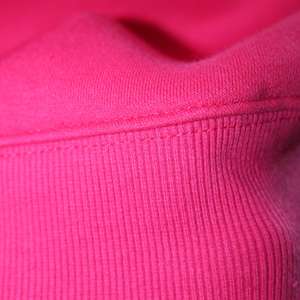 SUGAR HOT PINK Sudadera de cuello alto 100% algodón con apliques bordados, sudadera de cuello ancho CLUSH SPORTS - Product Image 4