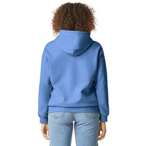 Sweat à capuche pour femme bleu ciel, à manches longues, en polaire, avec poche kangourou, décontracté, logo personnalisé, vente en gros, fournisseur de sweats à capuche - Product Image 2
