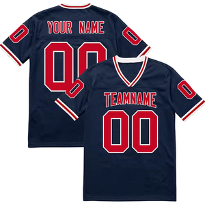 Maillot de football américain personnalisé pour homme, vêtements de sport performants avec design de nom et de numéro personnalisés - Product Image 4
