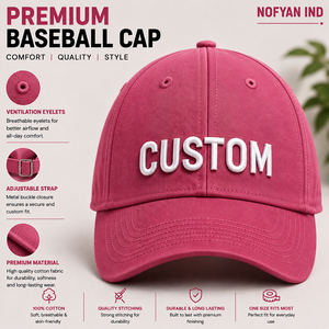 Fabricant de casquettes de baseball personnalisées, casquettes snapback en coton de qualité supérieure brodées, OEM ODM, étiquette privée, usine de casquettes de baseball personnalisées - Product Image 1