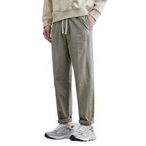 OEM conception de logo personnalisé haut de gamme hommes taille moyenne respirant imperméable pantalons décontractés 2024 printemps nouveau léger droit sport - Product Image 2