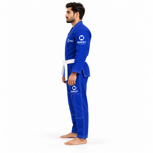Kimono de Jiu-Jitsu Brésilien pour Hommes et Femmes, Uniforme BJJ en Tissu Pré-rétréci 100% Coton Léger, Veste et Pantalon pour Adultes, Entraînement IBJJF - Product Image 3