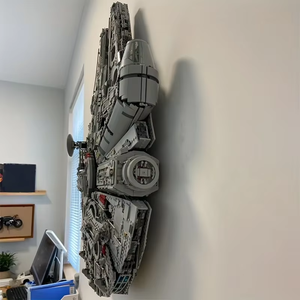 Ensemble de blocs de construction de vaisseaux spatiaux Millennium Falcon, 8445 pièces, jouets de montage de navires de guerre, modèles de briques de difficulté élevée, pour cadeaux - Product Image 6