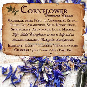 コーンフラワーズオーガニックミックス6色乾燥天然手作り<span class=keywords><strong>Centaurea</strong></span> <span class=keywords><strong>Cyanus</strong></span>装飾用/ベーカリー/ティーバス/キャンドルカスタムパック - Product Image 6