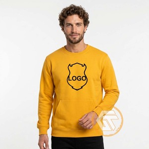 Iota Personalizado |   Sudadera de Cuello Redondo con Bordado de Felpa 100% Algodón para Hombre, Transpirable y de Secado Rápido, 500g - Product Image 4