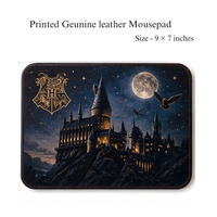 Zauberer-Themen Echtleder-Geschenkset Handgefertigtes Tagebuch Lesezeichen Stiftetui Geldbörse Schlüsselanhänger Fantasy-Geschenkset