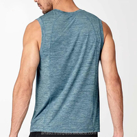 Camiseta Deportiva sin Mangas para Hombre, Talla Grande, Personalizada, de Primera Calidad, Transpirable, para Verano, Gimnasio, con Impresión por Transferencia de Calor