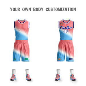 Ensemble Maillot et Short de Basketball Personnalisé Sans Manches Respirant Imprimé Grande Taille – Vêtements de Sport les Plus Vendus – Prix de Gros - Product Image 3