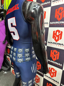 Servicio OEM, uniforme 7v7 personalizado, uniforme de fútbol 7v7 totalmente sublimado, fabricante mayorista de uniformes 7v7 personalizados de Pakistán - Product Image 3