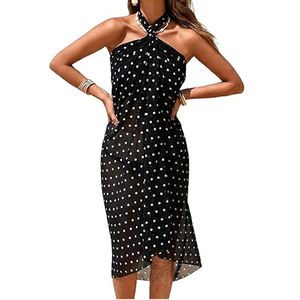 Pareo de Playa Estampado para Mujer, Envolvente y Ligero de Rayón Suave, Traje de Baño de Verano, Suministro al por Mayor OEM Personalizado - Product Image 2