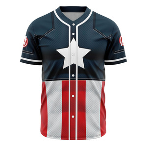 Maillot de baseball personnalisé en mesh avec logo brodé, séchage rapide, vêtements de sport d'équipe - Product Image 5