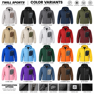 เสื้อแจ็คเก็ตซอฟต์เชลล์กันลมคุณภาพดีที่สุดจาก TWILL SPORTS สำหรับผู้ชาย ใช้กลางแจ้ง มีโลโก้ด้านหน้า เน้นเทคโนโลยี สินค้ามาใหม่ - Product Image 6